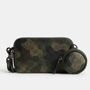 NWT Coach Charter Slim Crossbody Bag In Signature Camo CAG00 Factory Wrapped